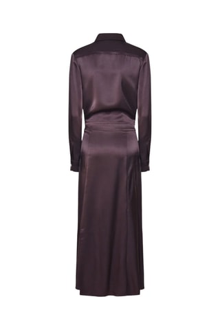 Vestido camisero - Marrón