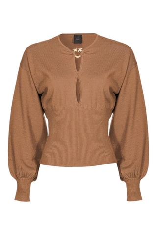 Jersey de lana - Marrón