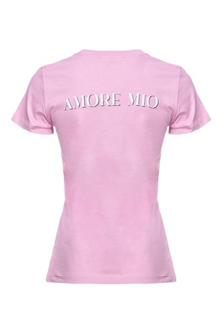 Camiseta - Rosa, blanco y negro