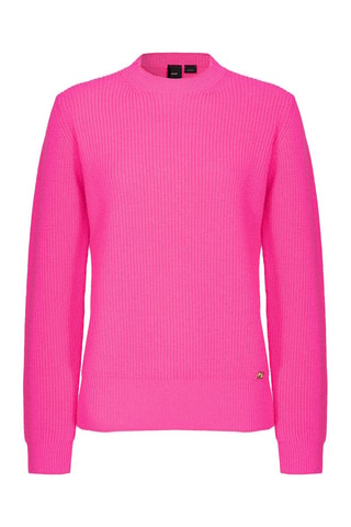 Jersey de lana y cachemir - Fucsia