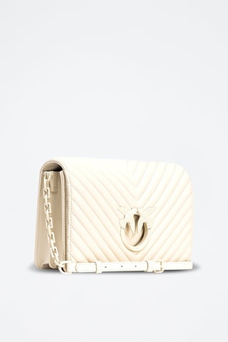 Bandolera de piel Click Classic - Pinko
