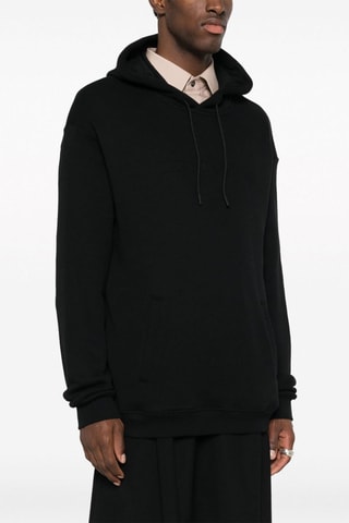 Sudadera con capucha - Emporio Armani - Negro