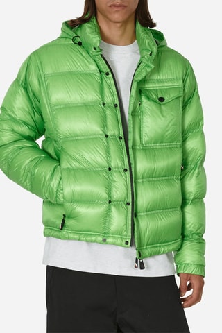 Anorak con capucha Grenoble - Moncler - Verde