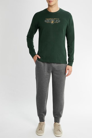 Camiseta de manga larga - Beverly Hills - Verde