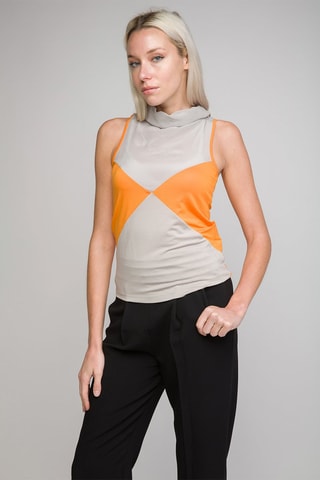 Camiseta de tirantes - Emporio Armani - Naranja