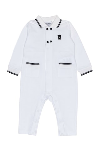 Pelele - Emporio Armani - Blanco y negro