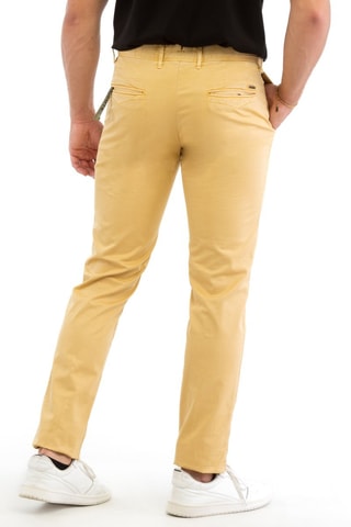 Pantalón slim fit - Incotex - Amarillo