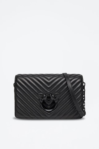 Bandolera de piel ovina Love Click Classic