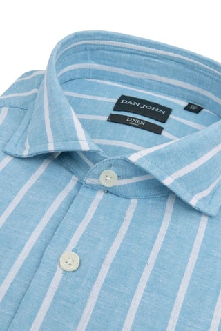 Camisa de lino - Azul claro