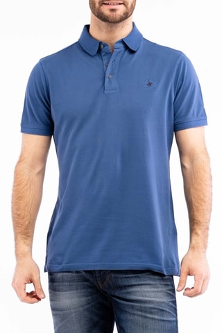 Polo - Negro y azul