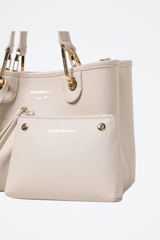 Bolso -  Emporio Armani - Beige y dorado