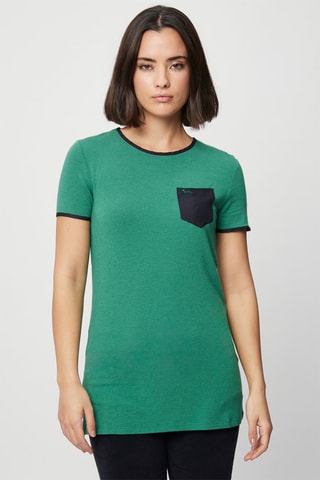 Camiseta -  Harmont & Blaine - Azul y verde