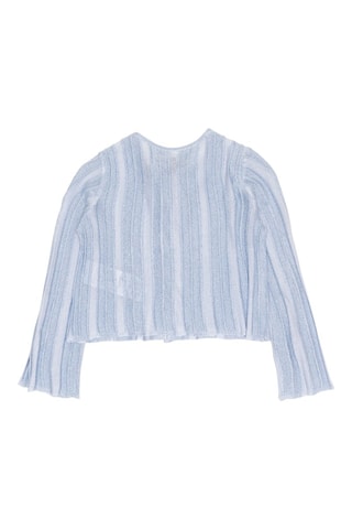 Cárdigan - Emporio Armani - Blanco y azul