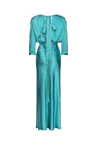Vestido largo - Turquesa