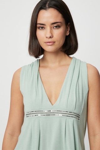 Top - Harmont & Blaine - Negro y verde