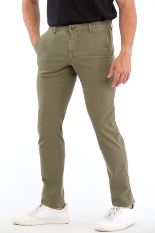 Pantalón slim fit - Caqui