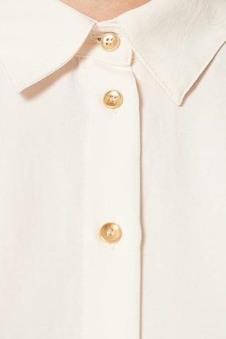 Vestido camisero - Beige