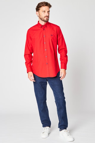 Camisa - Harmont & Blaine - Rojo y azul