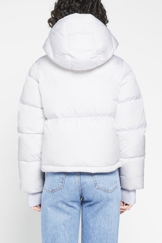 Anorak corto con capucha - ADD - Blanco