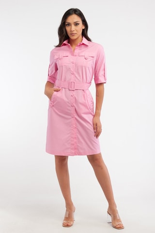 Vestido camisero - Harmont & Blaine - Rosa