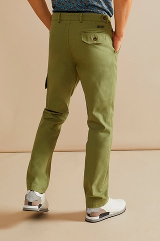Pantalón recto - La Martina - Verde