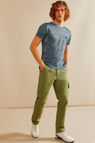 Pantalón recto - La Martina - Verde