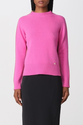 Jersey de lana y cachemir - Rosa