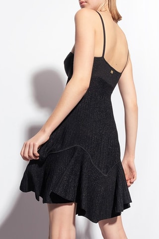 Vestido evasé - Negro
