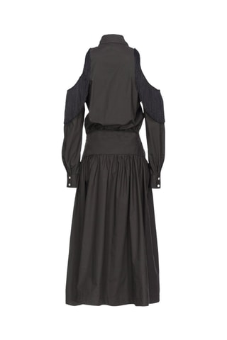 Vestido midi - Negro