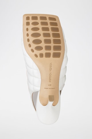 Zapatos de piel de tacón - Bottega Veneta - Blanco