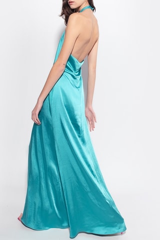 Vestido largo - Turquesa