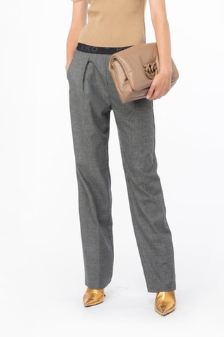 Pantalón de lana - Gris oscuro