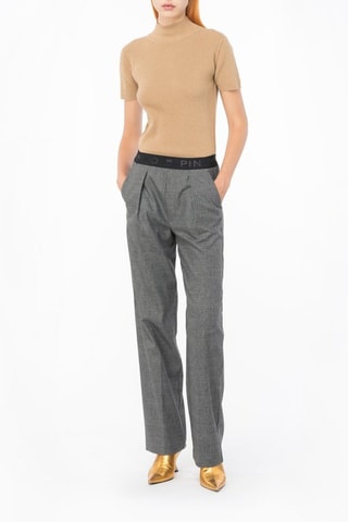 Pantalón de lana - Gris oscuro