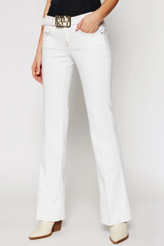 Pantalón flare - Blanco