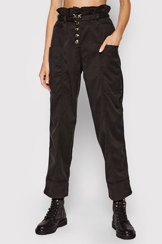 Pantalón de tiro alto - Negro