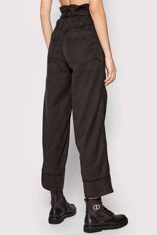 Pantalón de tiro alto - Negro