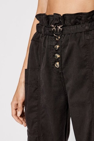 Pantalón de tiro alto - Negro