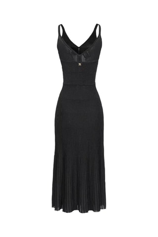 Vestido midi - Negro