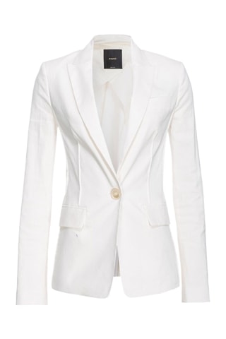 Chaqueta de lino - Beige
