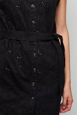 Vestido camisero - Negro