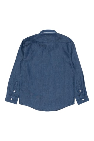 Camisa vaquera - Rojo y azul