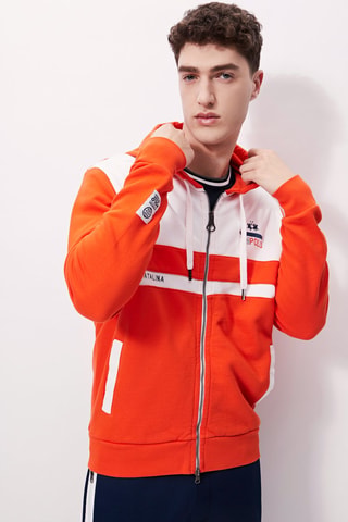 Sudadera con capucha - Naranja