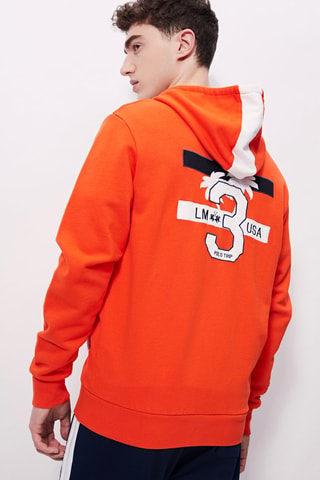 Sudadera con capucha - Naranja