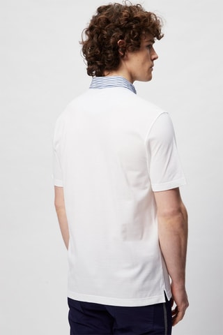 Polo - Harmont & Blaine - Blanco y azul