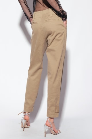 Pantalón cargo - Beige