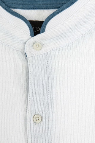 Polo - Blanco y azul