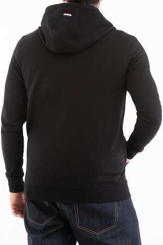 Sudadera con capucha - Negro y blanco