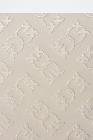 Bandolera de piel Love One Classic - Blanco