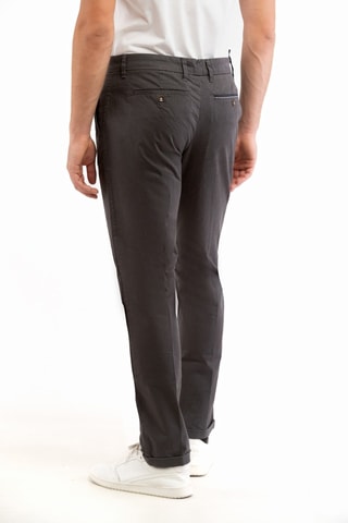 Pantalón chino - Blanco, negro y gris