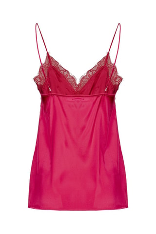 Top de seda - Fucsia